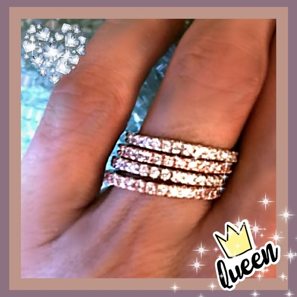 Custom Jewelry - 💎HP! DIAMOND ETERNITY BANDS White, Yellow or, Rose💎 5,6,7, 8,9